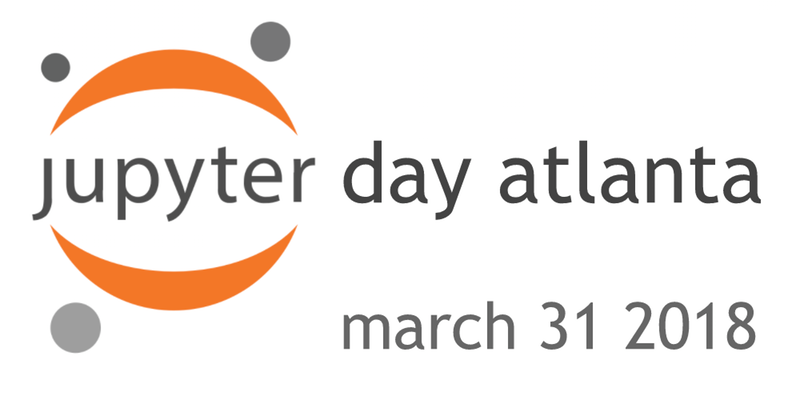 Get your early bird tickets @ jupyter-day-atlanta.eventbrite.com