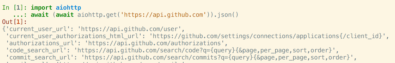 Awaiting AsyncIO code should now automagically work.