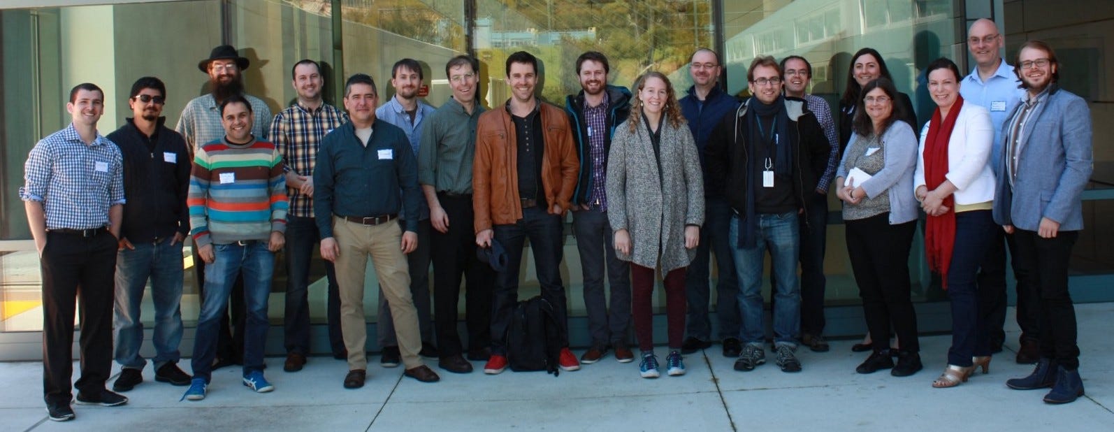 A tiny subset of the Jupyter contributors and users that made Jupyter possible — Biannual development meeting, 2016, LBNL.