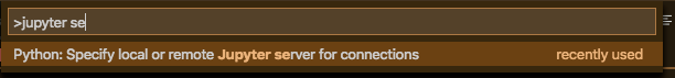 vscode command palette