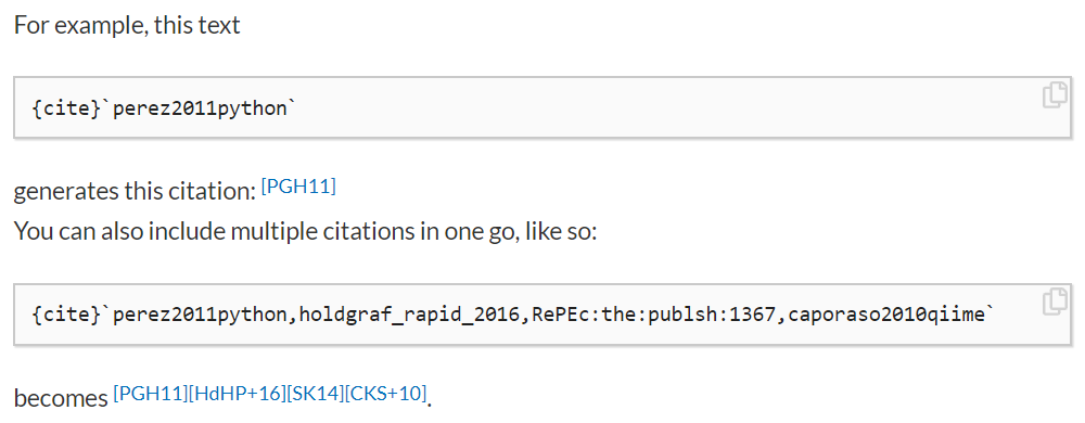 A sample citation. Here we see how you can include citation syntax in-line with your markdown, and then insert a bibliography later on in your page.